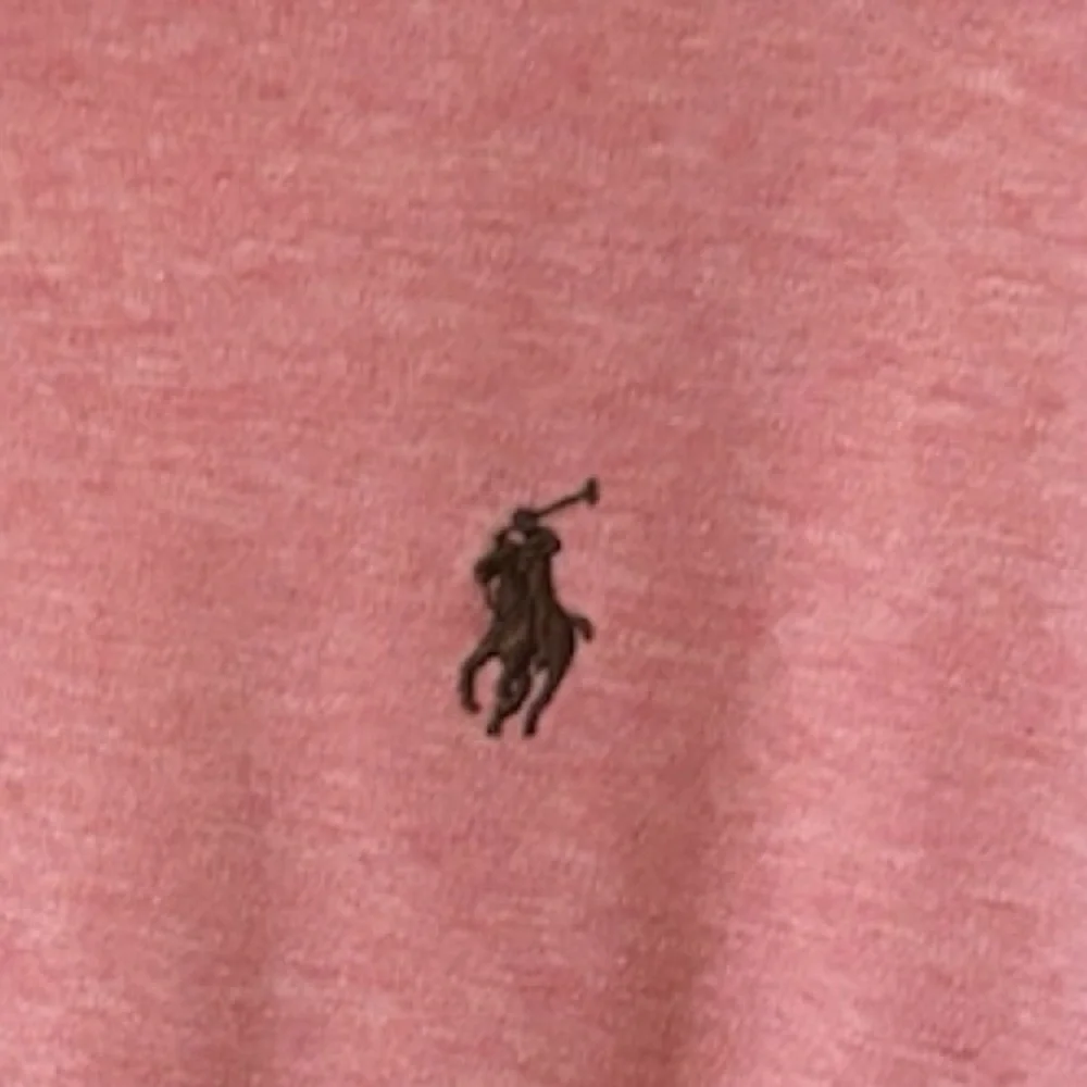 Vintage Polo Shirt Polo Ralph Lauren Short Sleeve Pony Shirt Coral Size Large